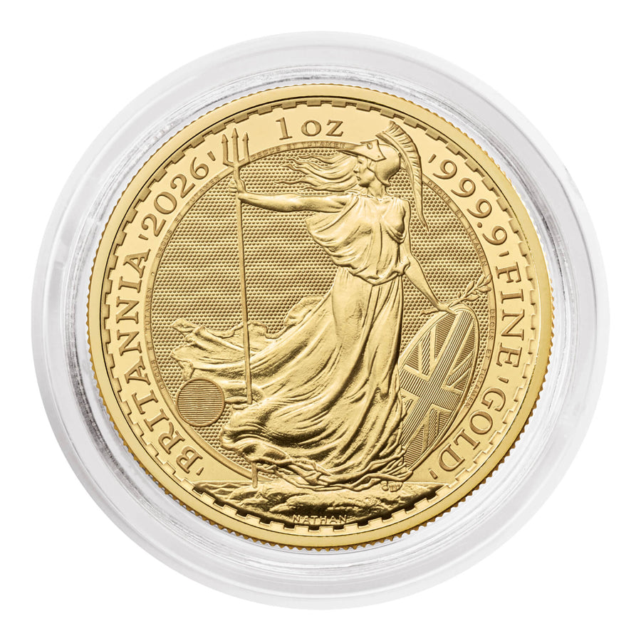 【新年臻選】2026 英國不列顛女神 1oz 金幣｜999.9 純金