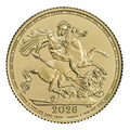 【新年臻選】2026 英國主權金幣 Sovereign｜22K 黃金｜安全卡裝